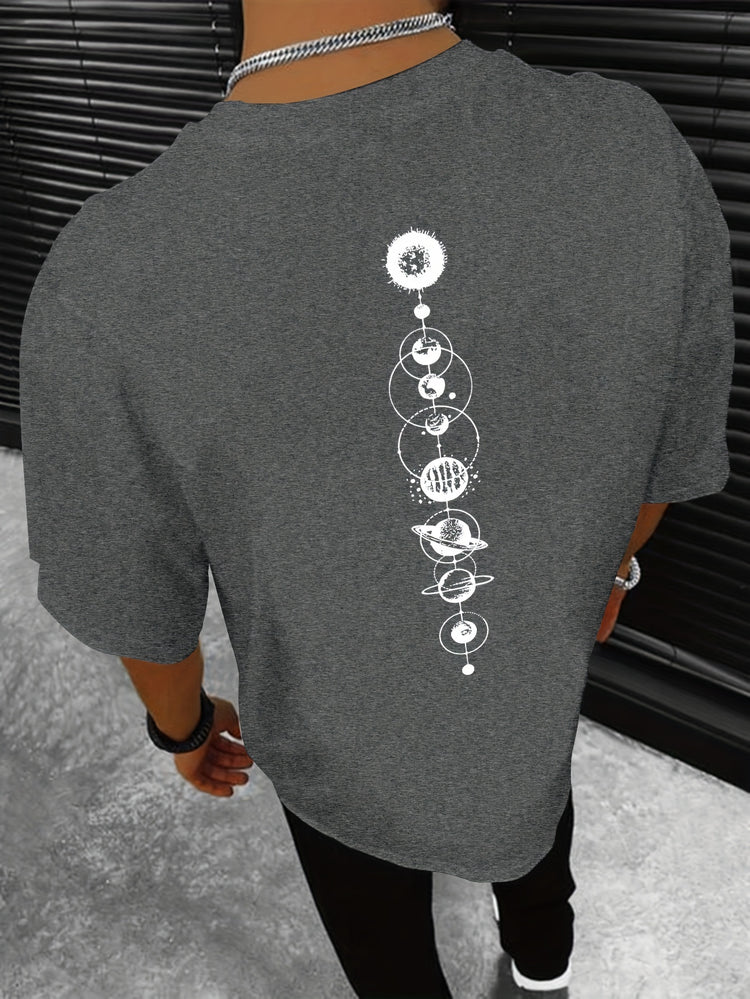 Planet Graphic Print Men&