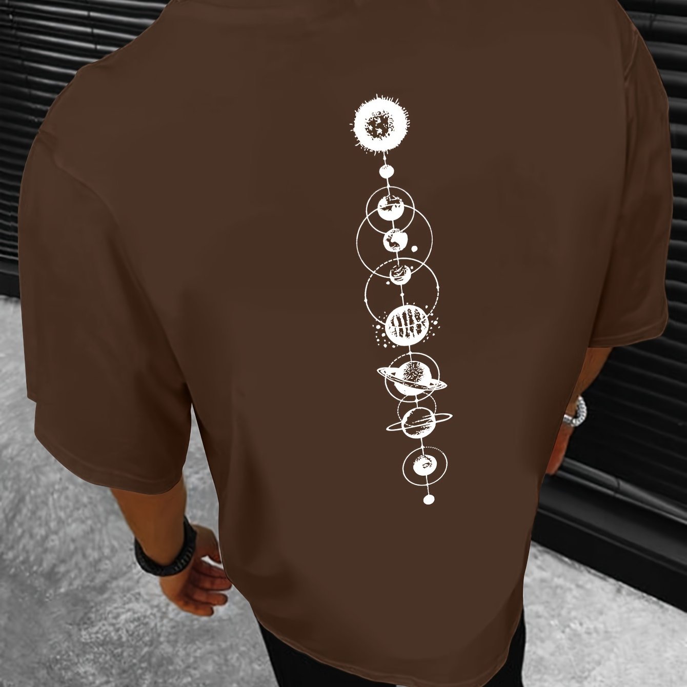 Planet Graphic Print Men&