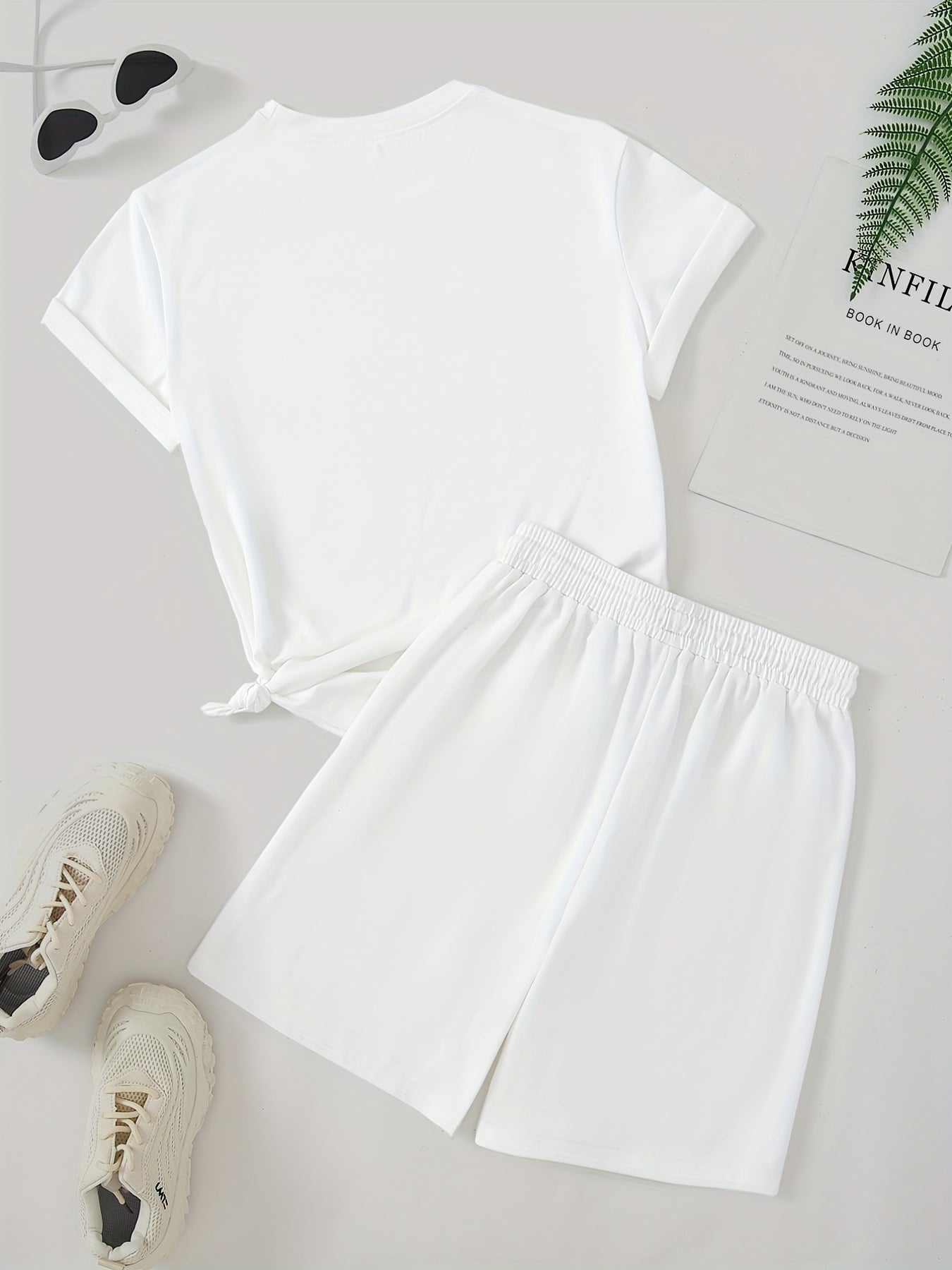 Letter K With Crown Pattern 2Pcs Outfits For Men - Lena & Miles Exquisite Boutique LLC.