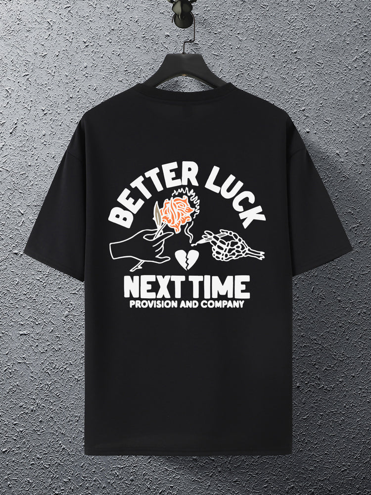 BETTER LUCK Graphic Print Men&