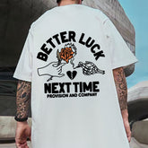 BETTER LUCK Graphic Print Men&