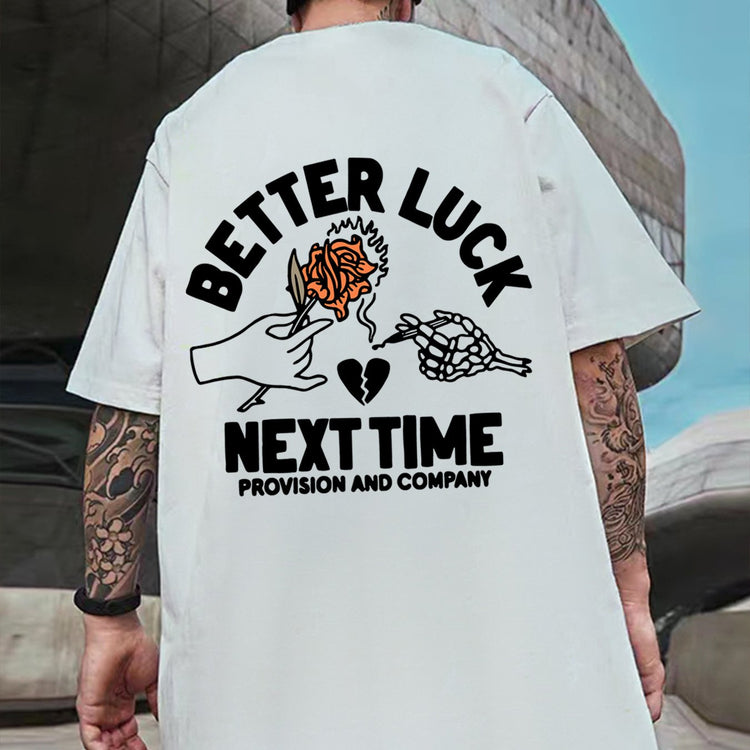 BETTER LUCK Graphic Print Men&