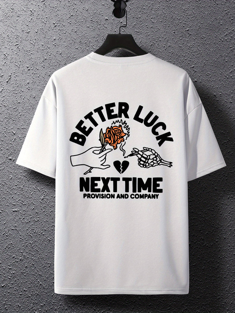 BETTER LUCK Graphic Print Men&