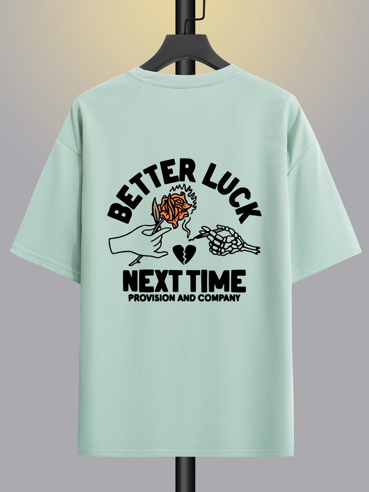 BETTER LUCK Graphic Print Men&