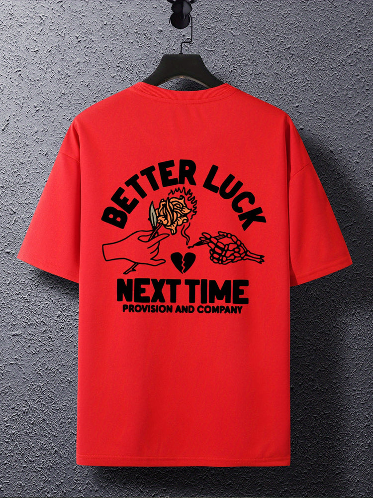 BETTER LUCK Graphic Print Men&