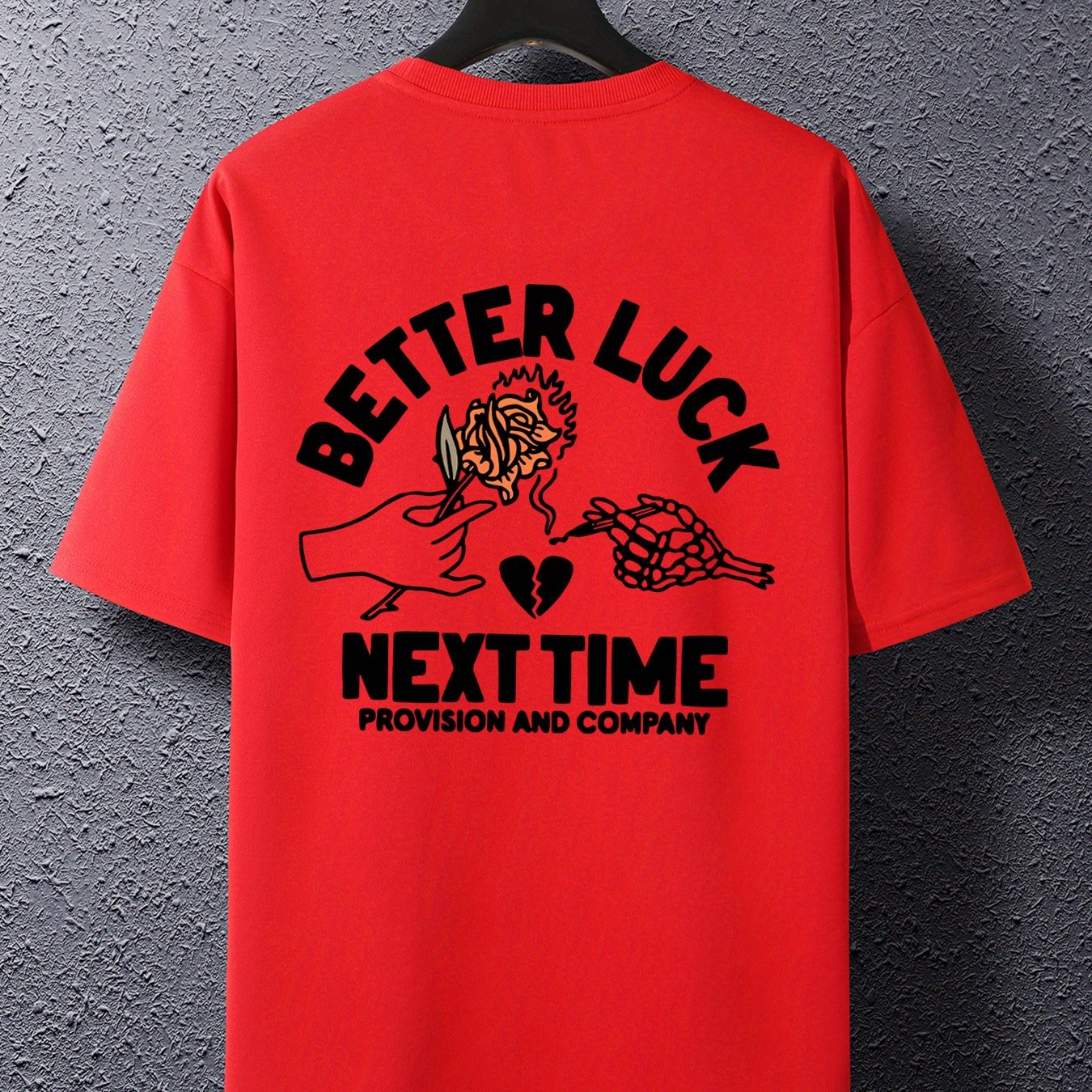 BETTER LUCK Graphic Print Men&