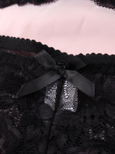 Romantic Floral Lace Lingerie Set - Seductive Open Bust Bra & Crotchless Panties - Alluring Soft Lace Detail, Perfect for Special Occasions - Womens Intimate Wear - Lena & Miles Exquisite Boutique LLC.