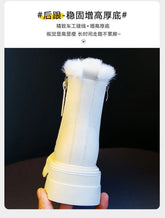 Snow Boots Plush Warm Medium Boots Women&