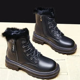 Snow Boots Plush Warm Medium Boots Women&