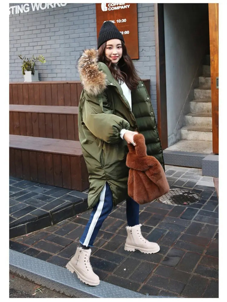 Snow Boots Plush Warm Medium Boots Women&