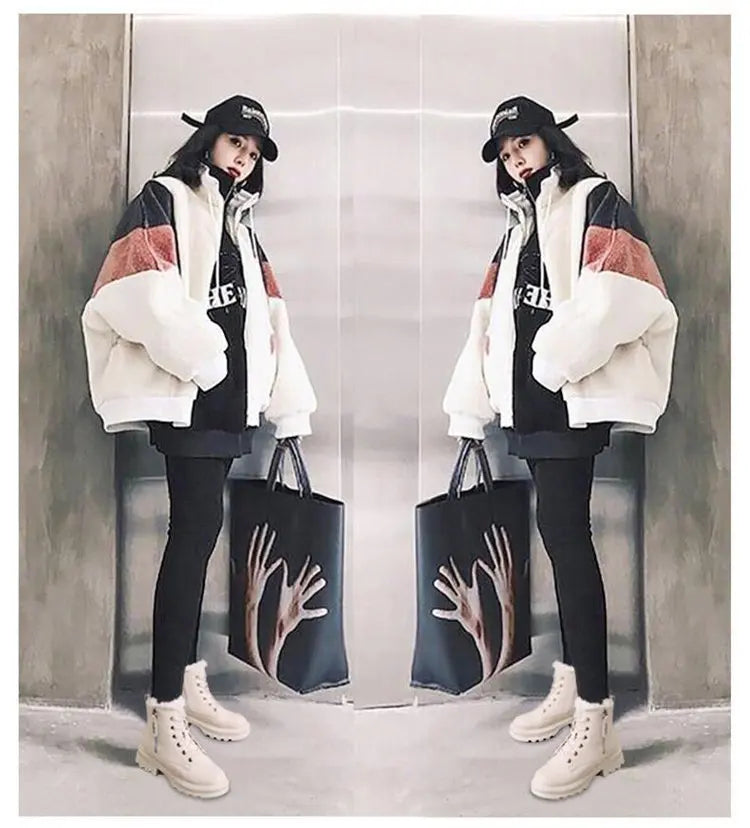 Snow Boots Plush Warm Medium Boots Women&