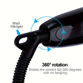 3-in-1 Electric Hot Comb Straightener | Fast-Heating & Anti-Scald | Sleek Hair Brush for All Hair Types & Wigs | Ideal Gift for Special Occasions - Lena & Miles Exquisite Boutique LLC.