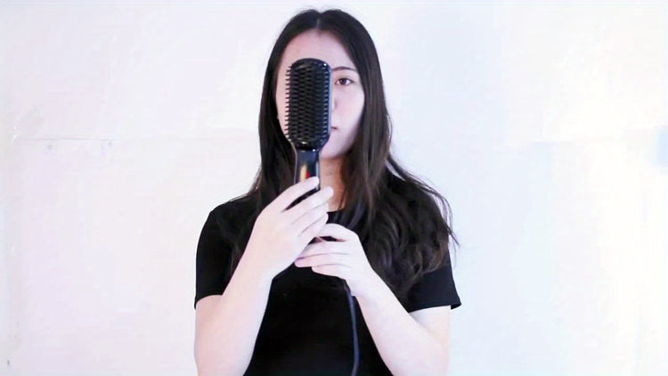 3-in-1 Electric Hot Comb Straightener | Fast-Heating & Anti-Scald | Sleek Hair Brush for All Hair Types & Wigs | Ideal Gift for Special Occasions - Lena & Miles Exquisite Boutique LLC.