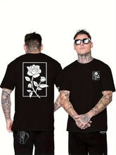 Rose Graphic Print Men&