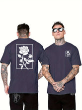 Rose Graphic Print Men&