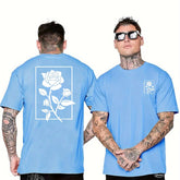 Rose Graphic Print Men&